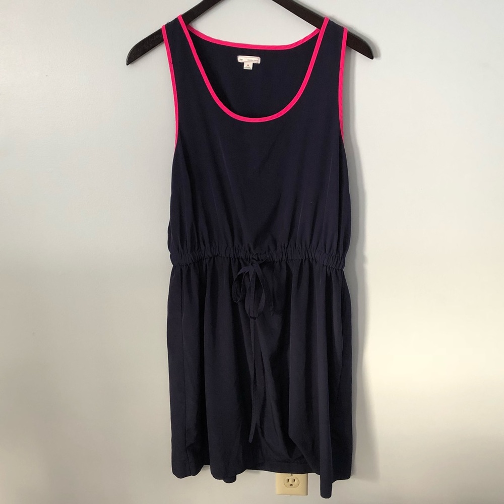 Gap Navy & Bright Pink Dress